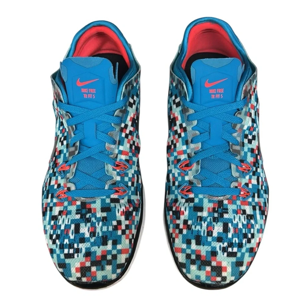 Nike Free 5.0 Tr Fit Flywire Flex 704695-404 Women's Training Running Shoes 8